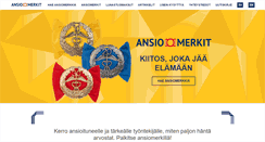 Desktop Screenshot of ansiomerkit.fi